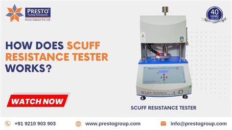 scuff resistance testing tool